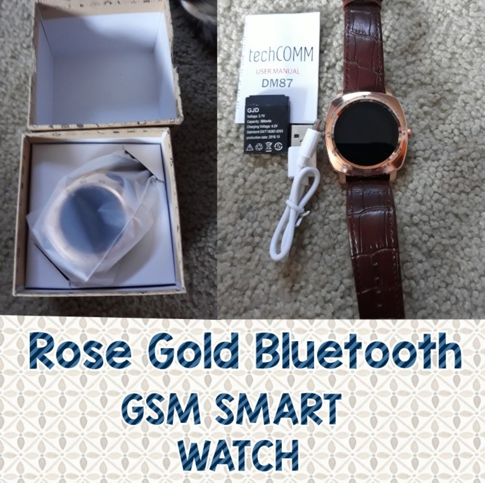 Bluetooth GSM Smart Watch